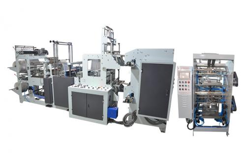 Automatic Perforated Flat Bag On Roll Making Machine