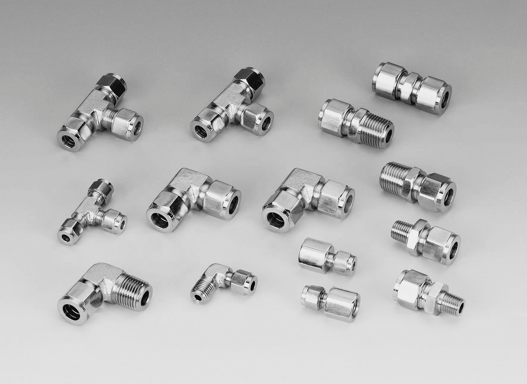 Hydraulic pipe fittings