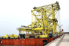 Rainbow successfully ships two GENMA catenarychain bucket ship unloaders