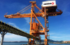 润邦重机中标中天钢铁2台1500t/h桥式抓斗卸船机订单