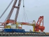 GENMA 3500 ton full-slewing offshore crane successfully completed final assembly