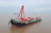 Two GENMA full-slewing offshore wind power installation cranes under RHM were successfully shipped