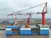GENMA 800 tons of offshore cranes successfully delivered  Highly praised by customers of aviation engineering enterprises
