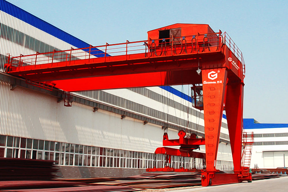 Electromagnetic Hanging Beam Semi-Gantry Crane