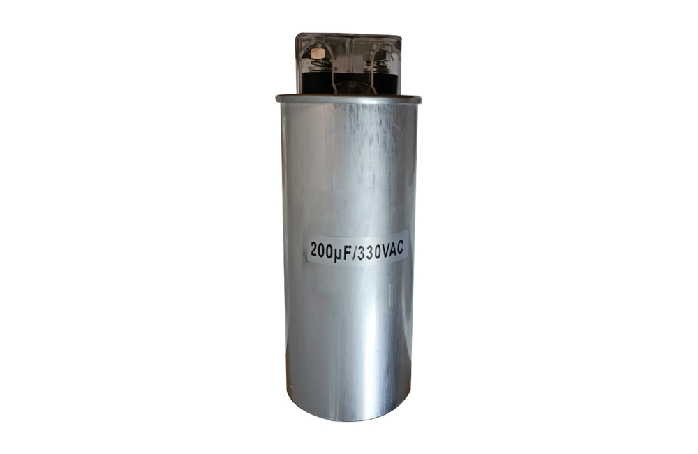 Cylinder aluminum can oil type AC filter capacitor