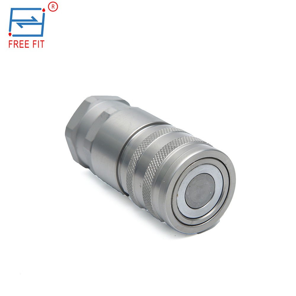 ISO16028 Standard Flat Face Type Hydraulic Quick Coupler
