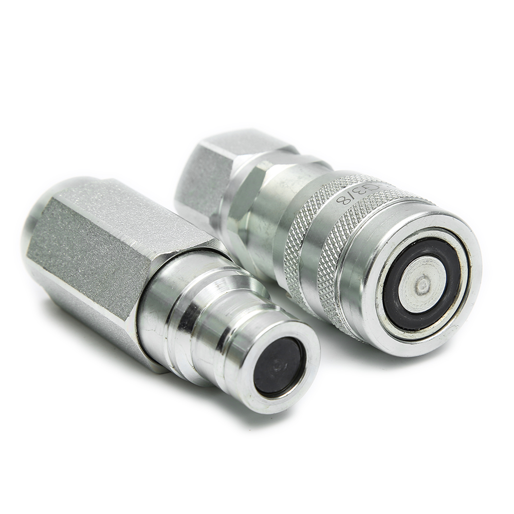 ISO16028 Standard Flat Face Type Hydraulic Quick Coupler
