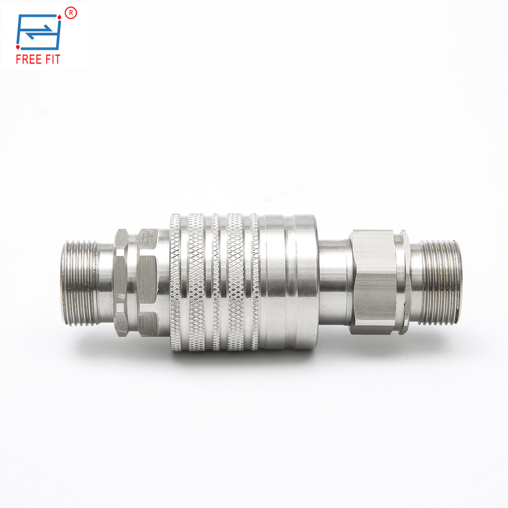 ISO 7241-A Standard IRS Carbon Steel Hydraulic Quick Coupling