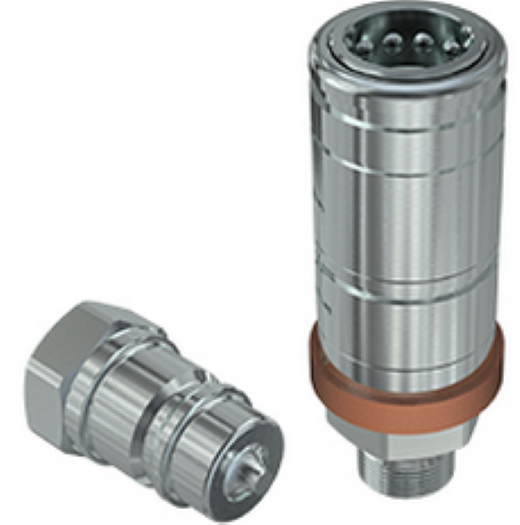 AL166181 AL200979 RE255758 1/2 Body Size and M22*1.5 Male Thread Hydraulic Quick Coupler for John Deere 5720 5820