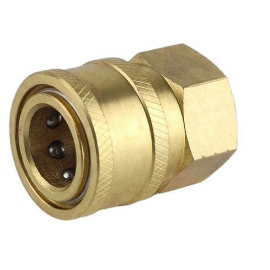 ST Brass Hydraulic Quick Disconnect Coupling