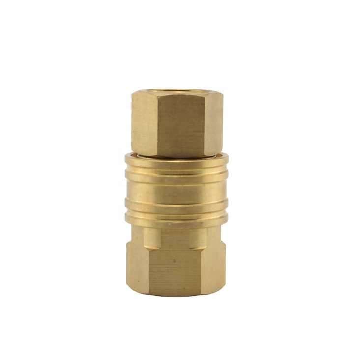 ST Brass Hydraulic Quick Disconnect Coupling