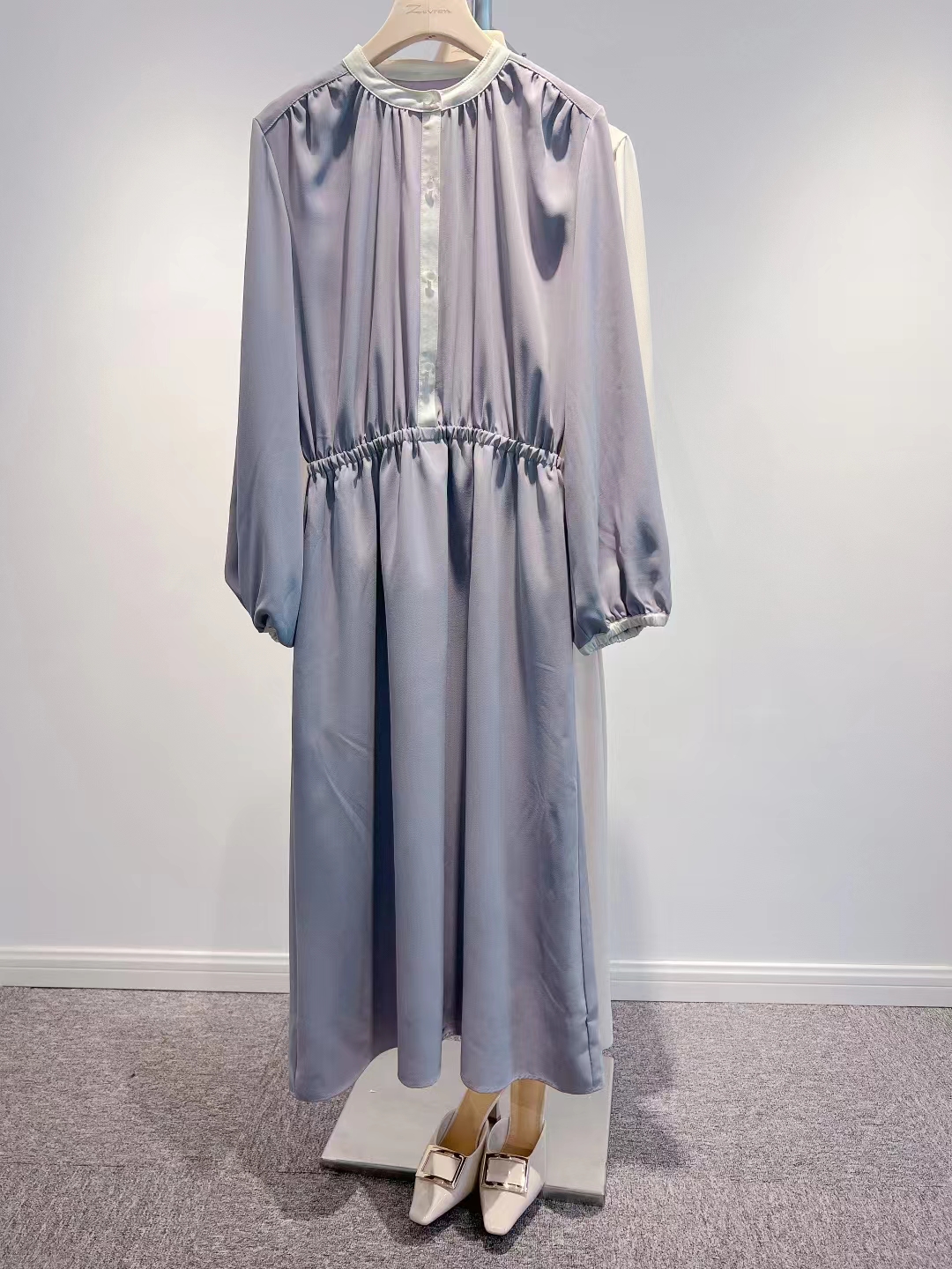 long-sleeved dress