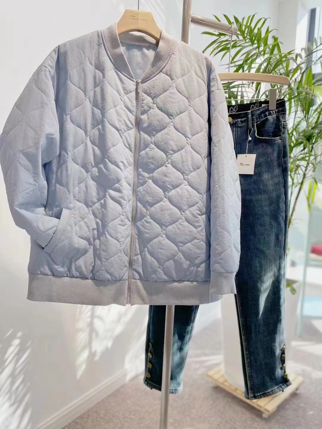 Long sleeved cotton jacket
