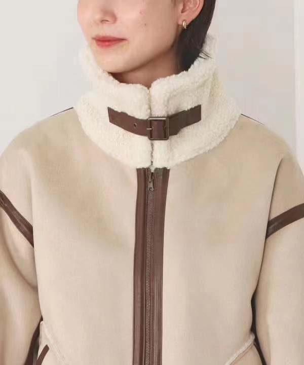 Lamb wool coat