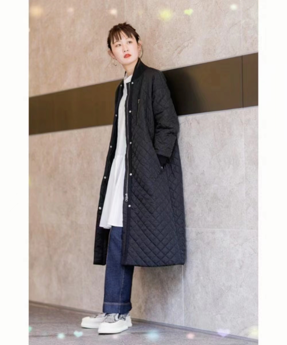 Cotton-padded coat
