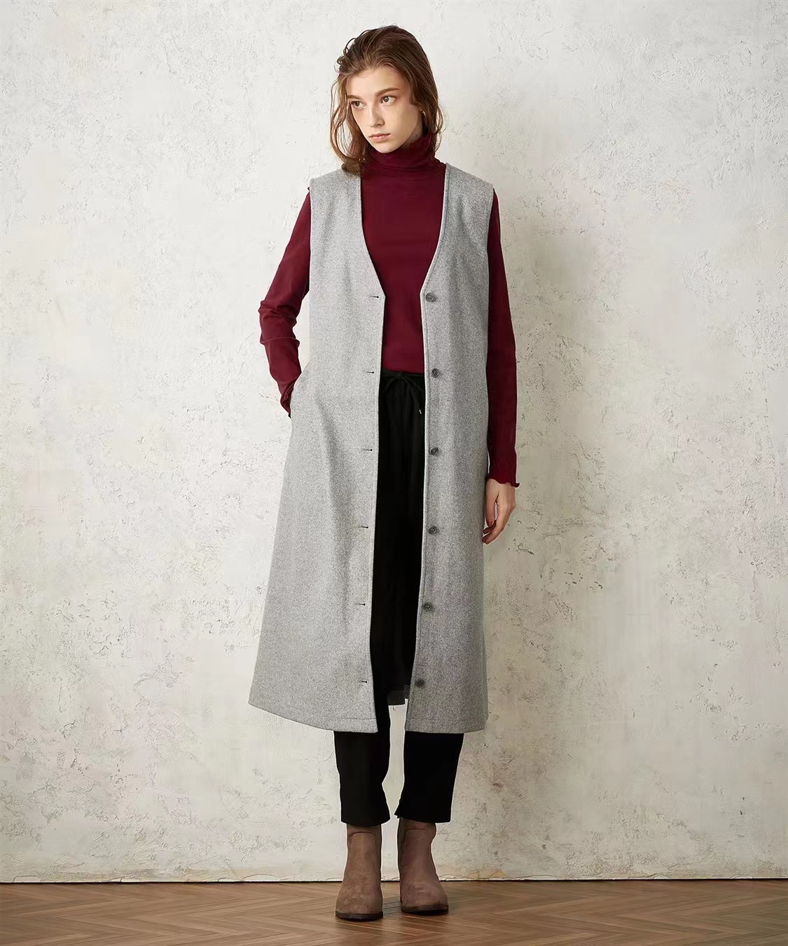Woolen dress