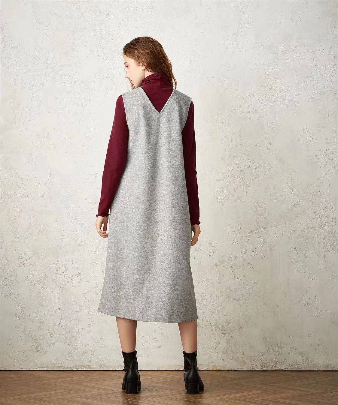 Woolen dress