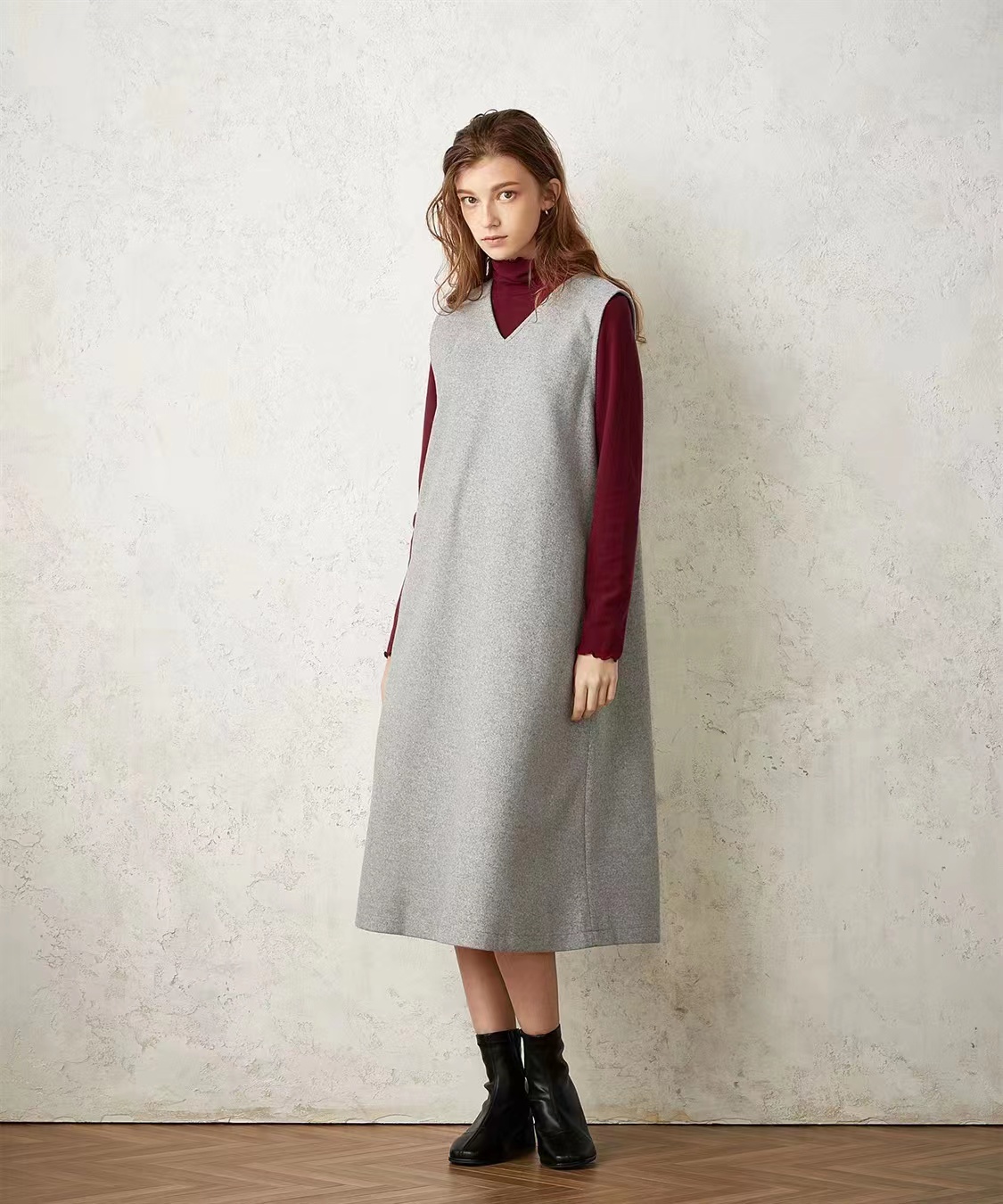 Woolen dress