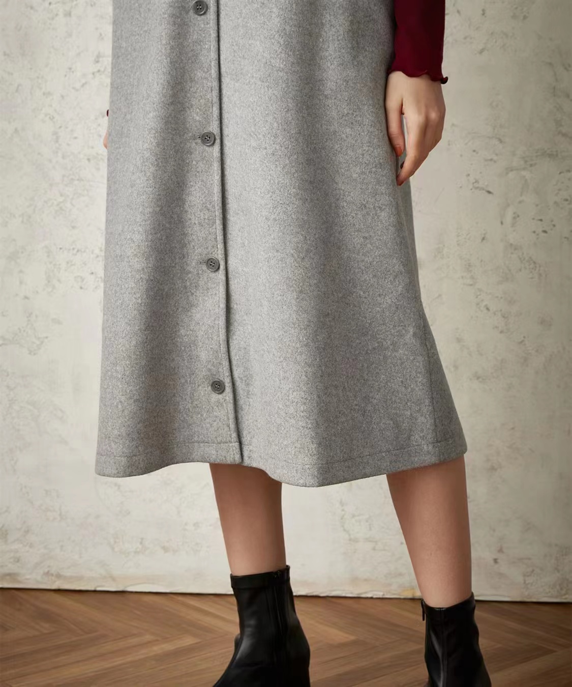 Woolen dress