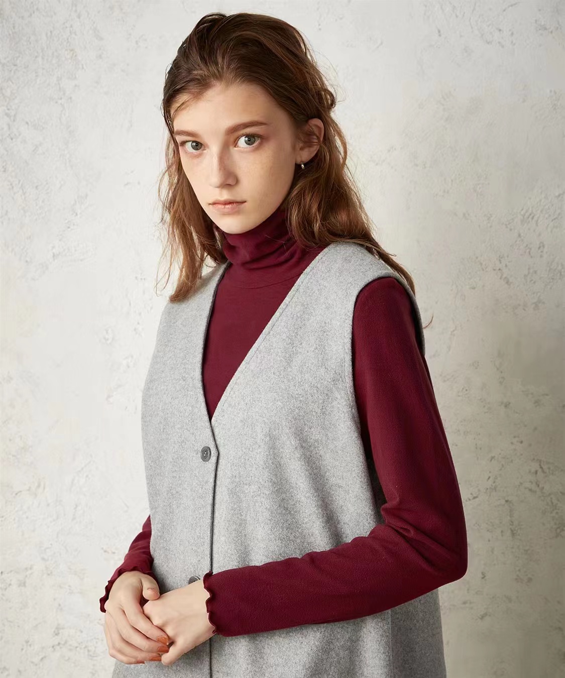 Woolen dress