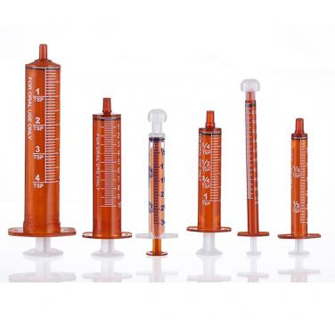 Light proof oral syringe