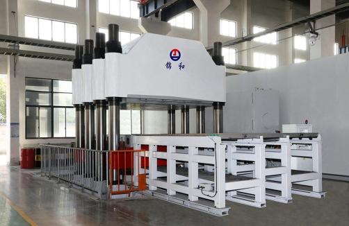 Large vulcanizing press