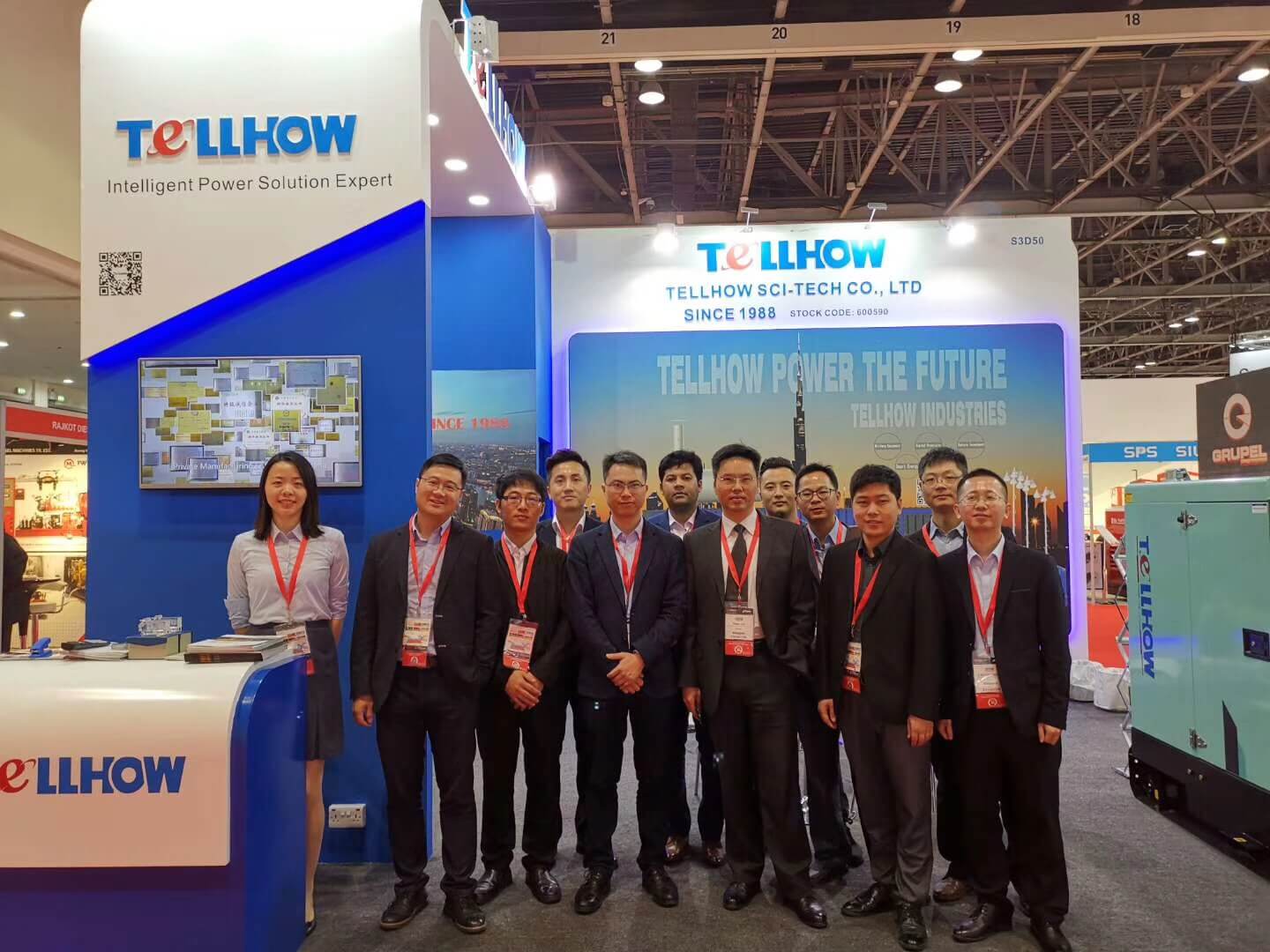 Tellhow Participated The Middle East (Dubai) Electricity Exhibition
