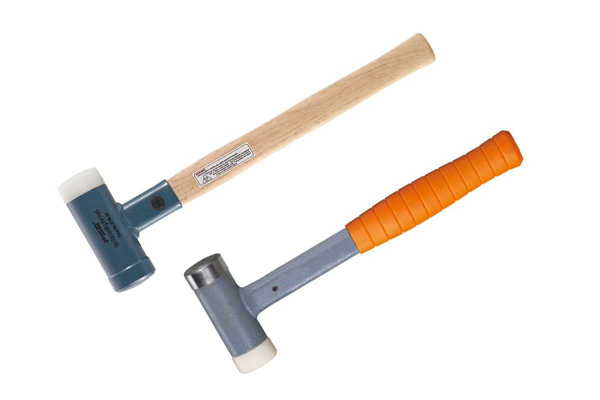 Non Rebounding Hammers with Steel & Plastic Face
