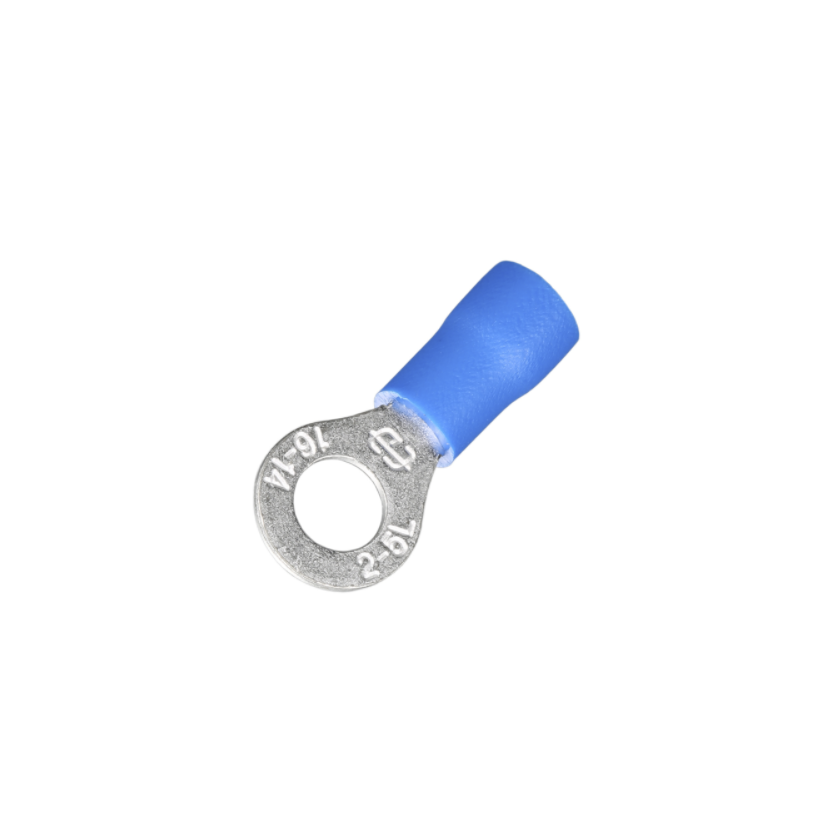 PVC-Insulated Double Crimp Ring Terminal