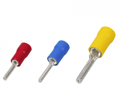 PVC-Insulated Double Crimp Pin Terminal