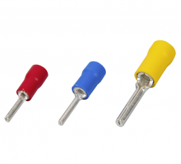 PVC-Insulated Double Crimp Pin Terminal