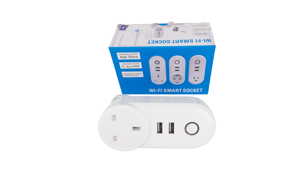 UK Smart Wifi Plug With Usb