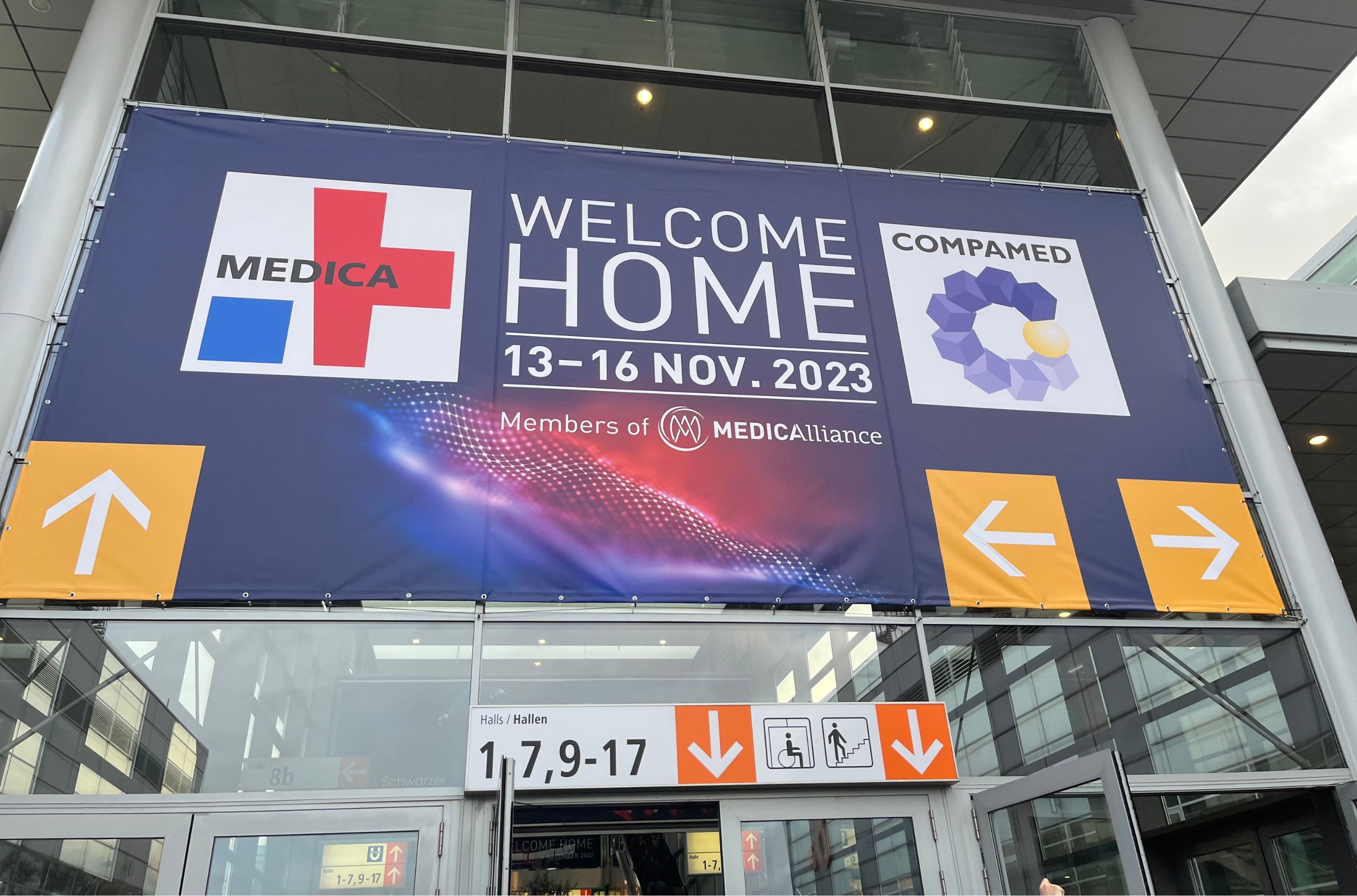 Mantacc Recaps an Energizing First Day at MEDICA 2023