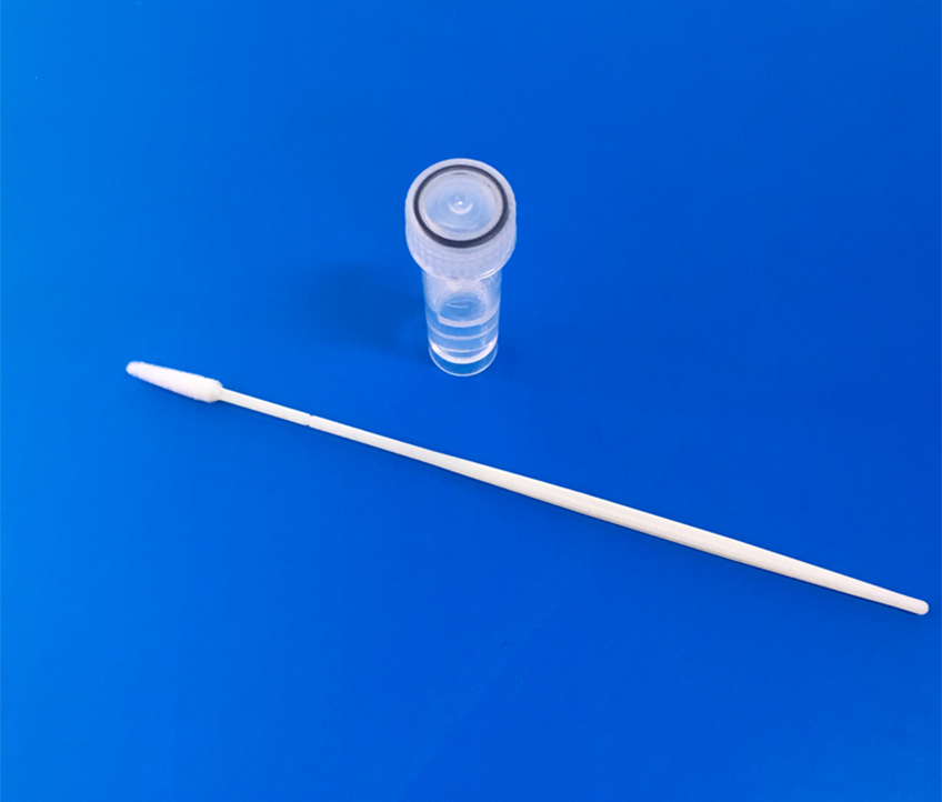 95000M Disposable Sampling Flocked Vaginal Cervical Swab for HPV Testing