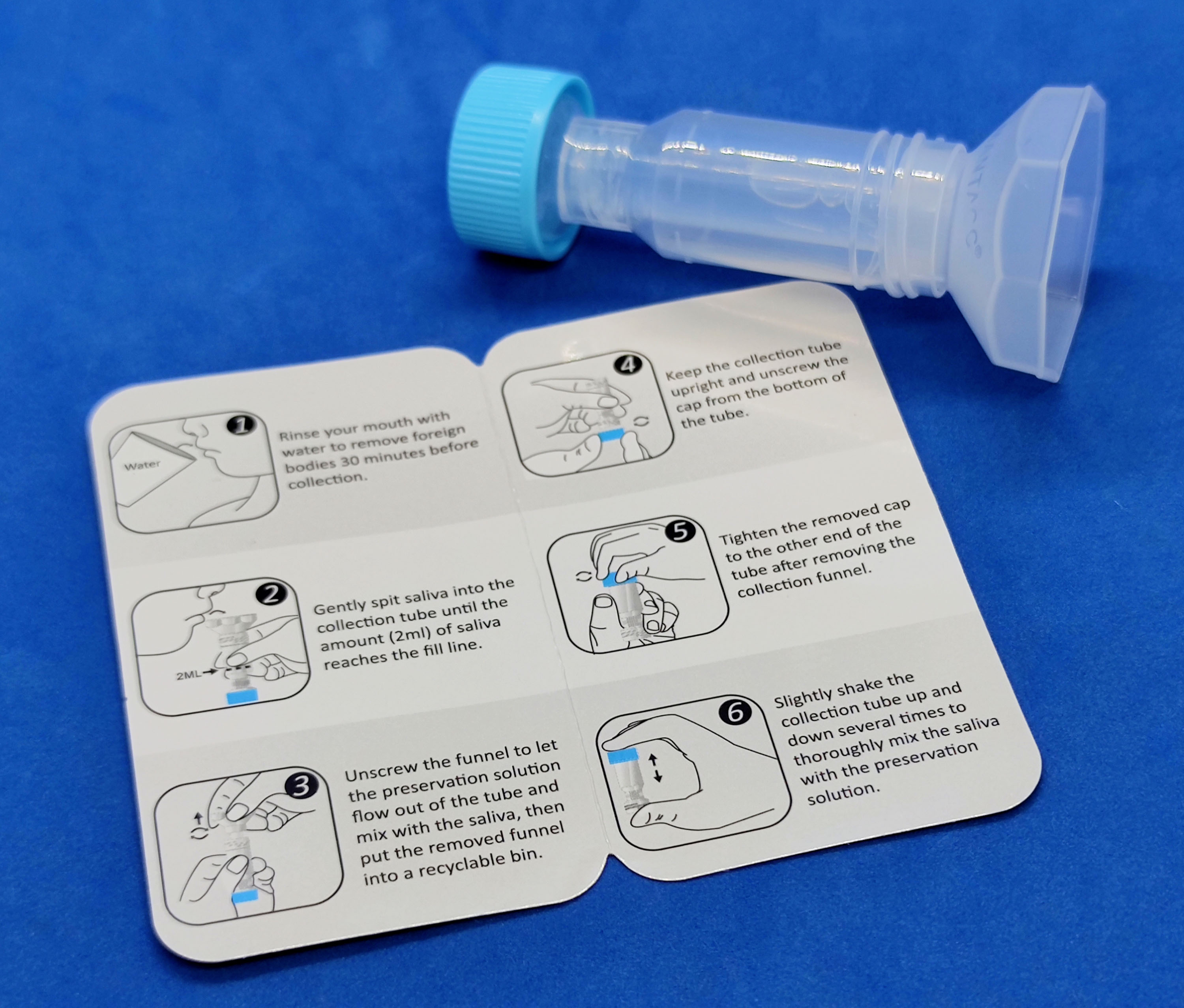 Mantacc TY-001 Integrated Saliva Sampling Kit