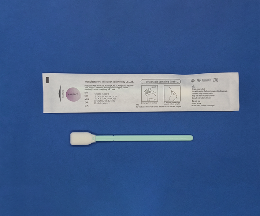 93050R Disposable Sampling Foam Oropharyngeal Swab For Flu A/B Testing