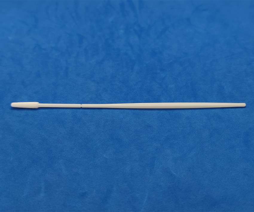 Mantacc 95000M 6.7'' Flocked Sampling Cervical Swab w/ABS Handle, 49mm Breakpoint