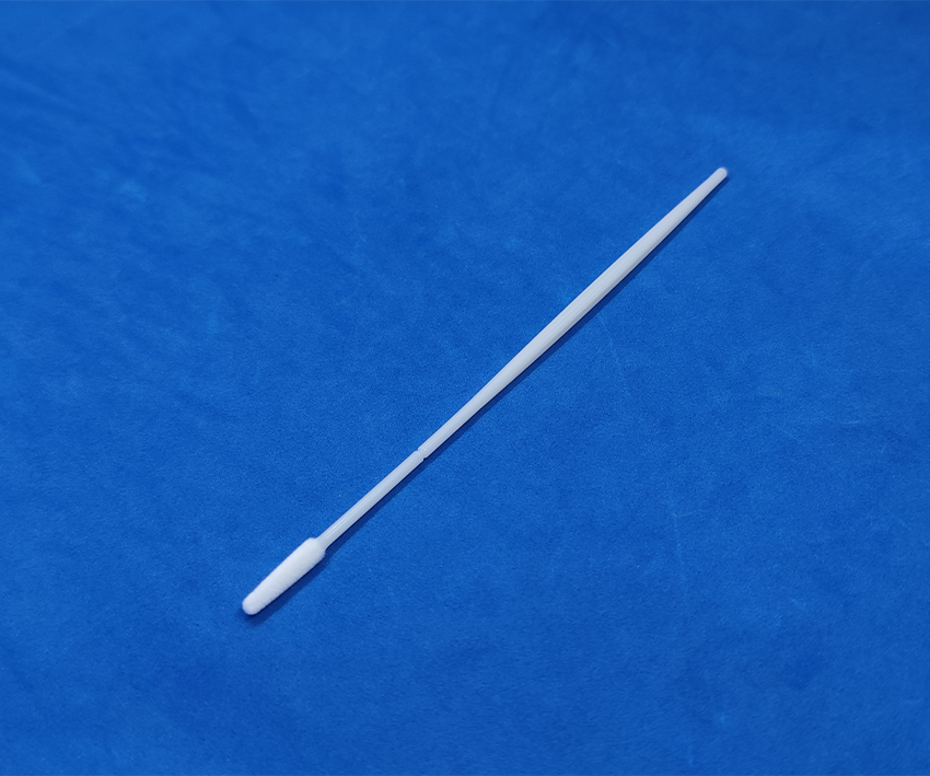 Mantacc 95000M 6.7'' Flocked Sampling Cervical Swab w/ABS Handle, 49mm Breakpoint