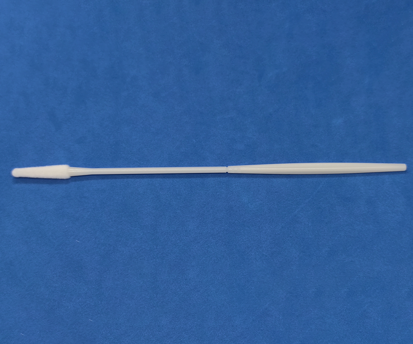 Mantacc 95000N 6.0'' Flocked Sampling Cervical Swab w/ABS Handle, 81mm Breakpoint