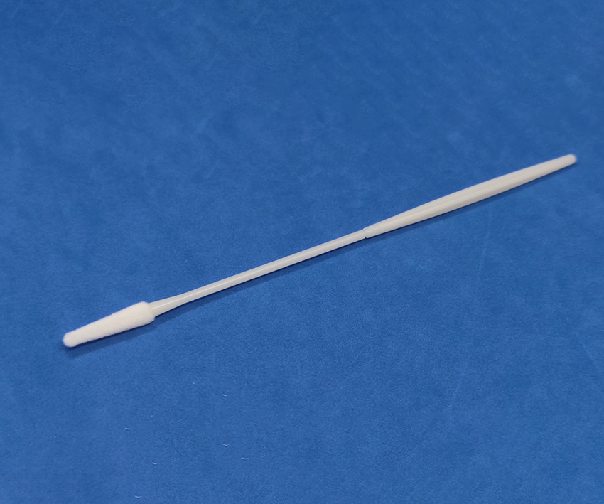 Mantacc 95000N 6.0'' Flocked Sampling Cervical Swab w/ABS Handle, 81mm Breakpoint