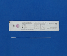 Mantacc 96000A 6'' Nasopharyngeal Flocked Sampling Swab w/ABS Handle, 95mm Breakpoint