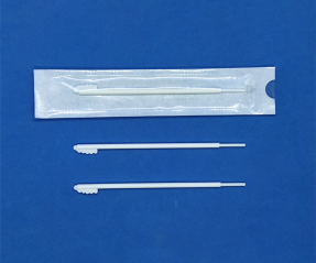 Mantacc 93050V-147 5.8'' Sampling Oropharyngeal Non-woven Cloth Swab w/PP Handle, No Breakpoint