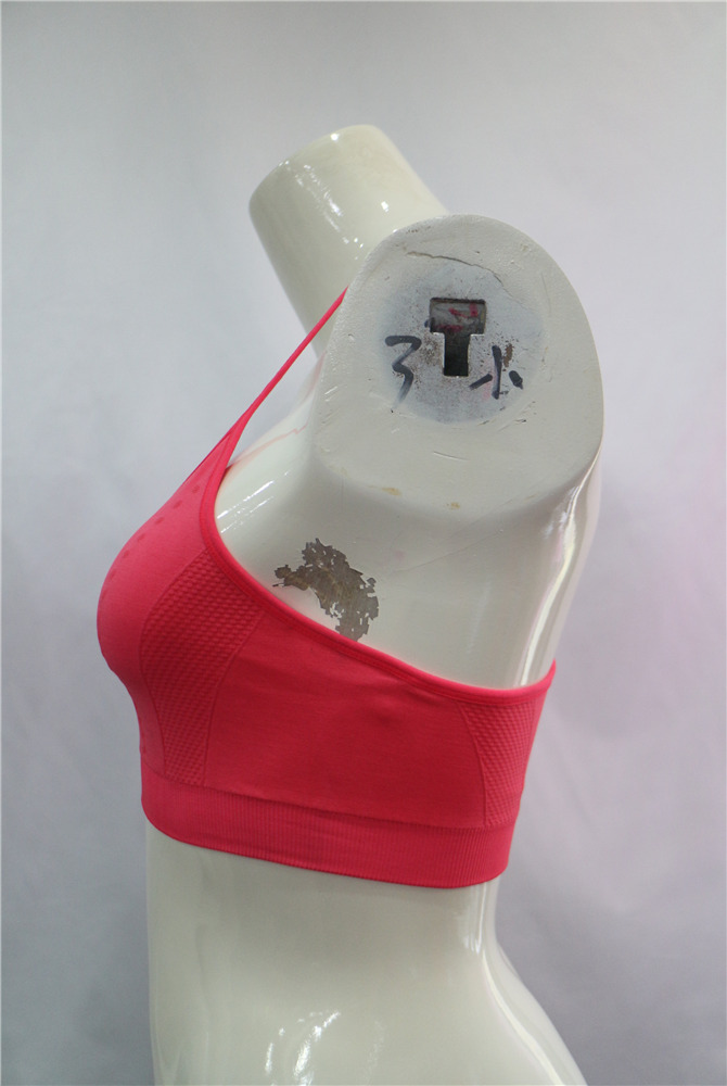 Ladies Adjustable Straps Sports Seamless Bra-HM20SL026