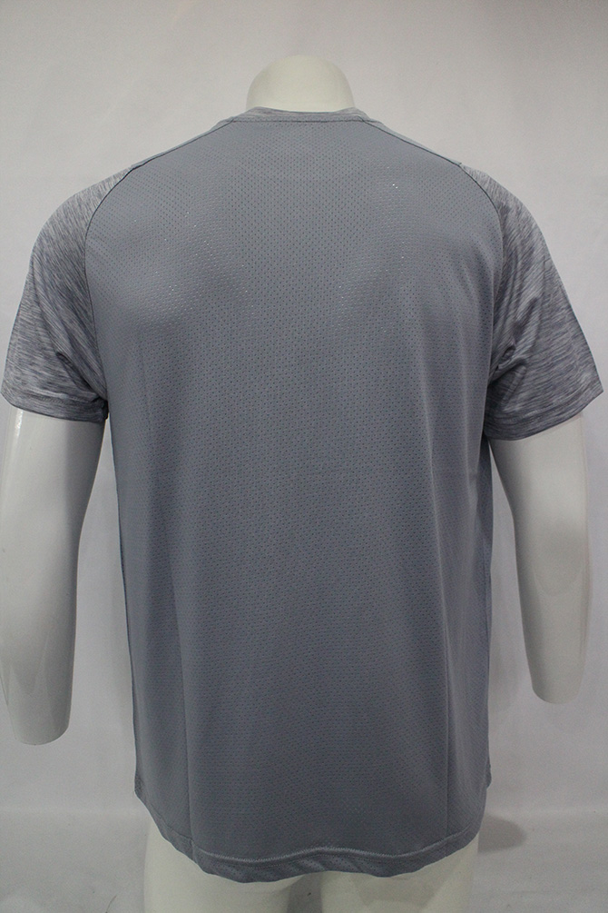 Men's Breathable&Dry fit Melange Active T-Shirt-HM22SP004