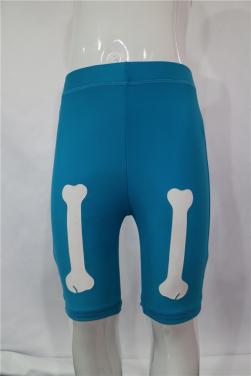 Boys' Printed Bone Swimming Shorts-HM18KS023