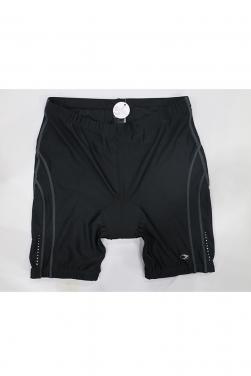 Men's Black Workout Ready Cycling Shorts-HM19CW504