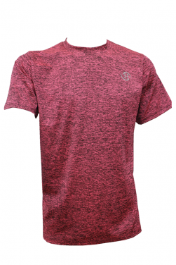 Men's Melange Short Sleeve Sports T-shirt-HM21SP020
