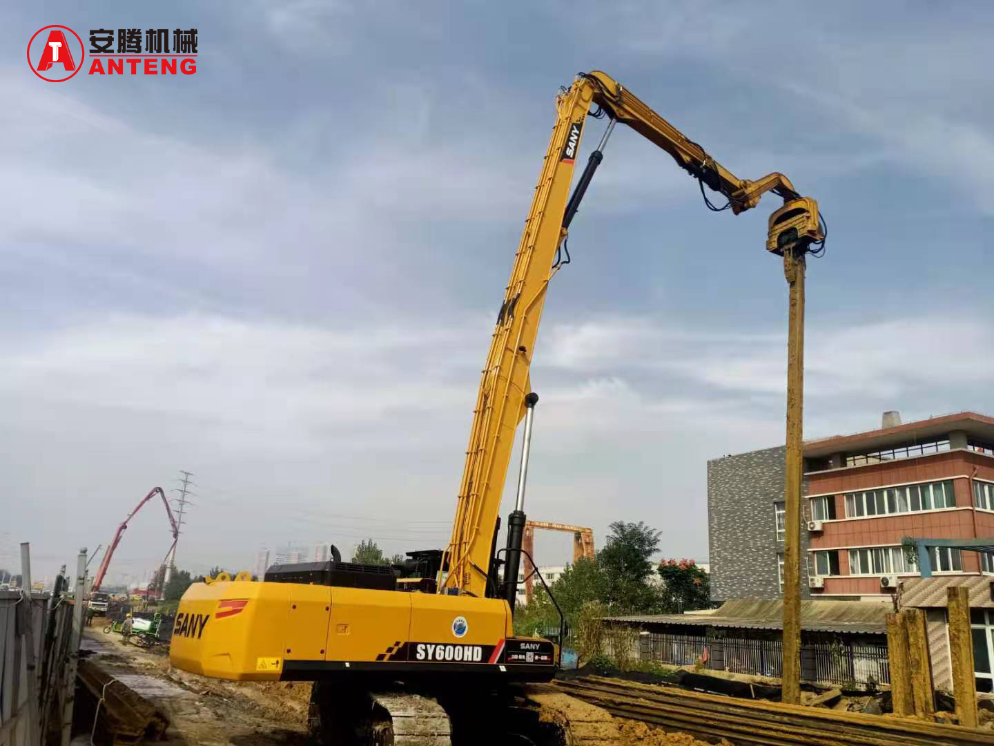 Anteng V500 with SANY 600 for Road Construction Works