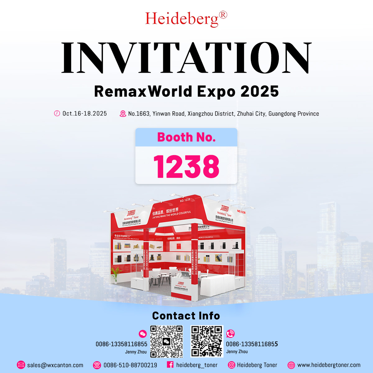Heideberg Toner at RemaxWorld Expo 2025!