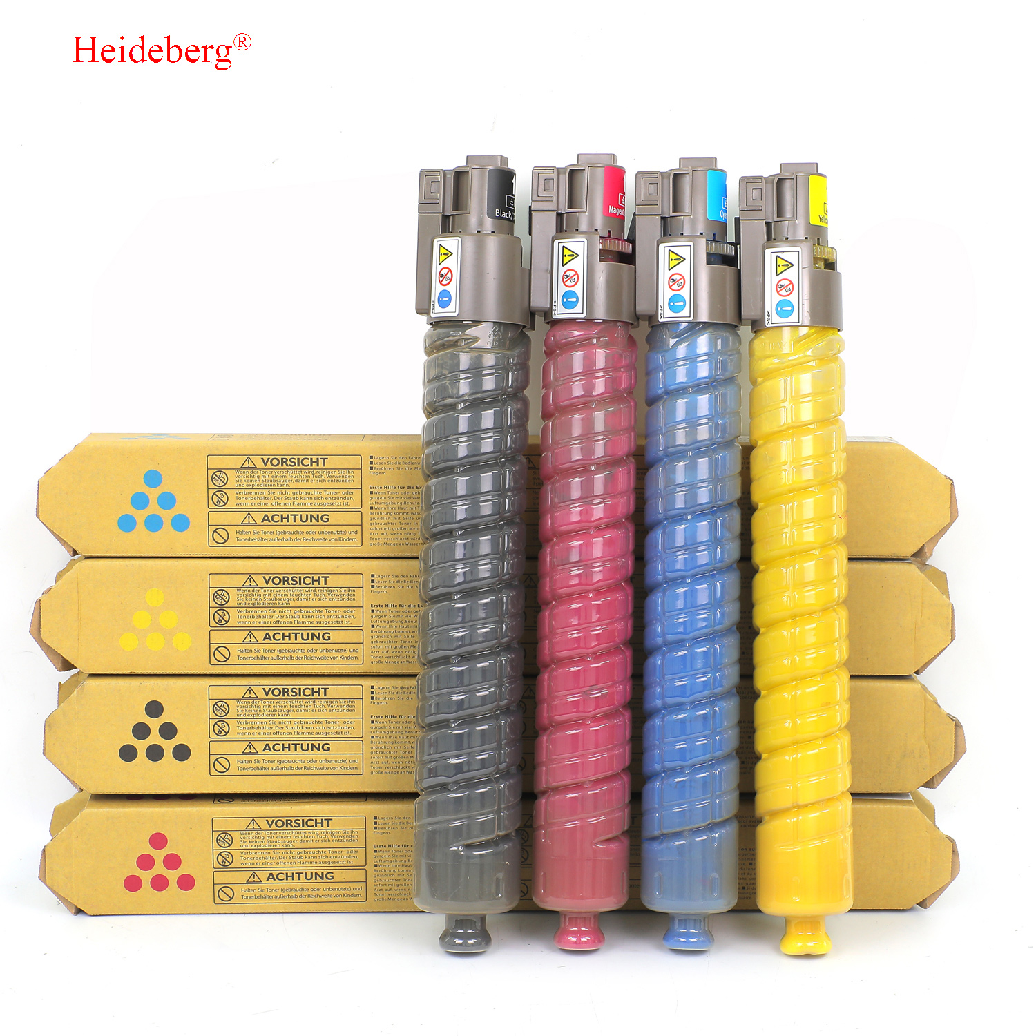 Color Toner Cartridge Compatible For Ricoh MPC2503 Color Copier
